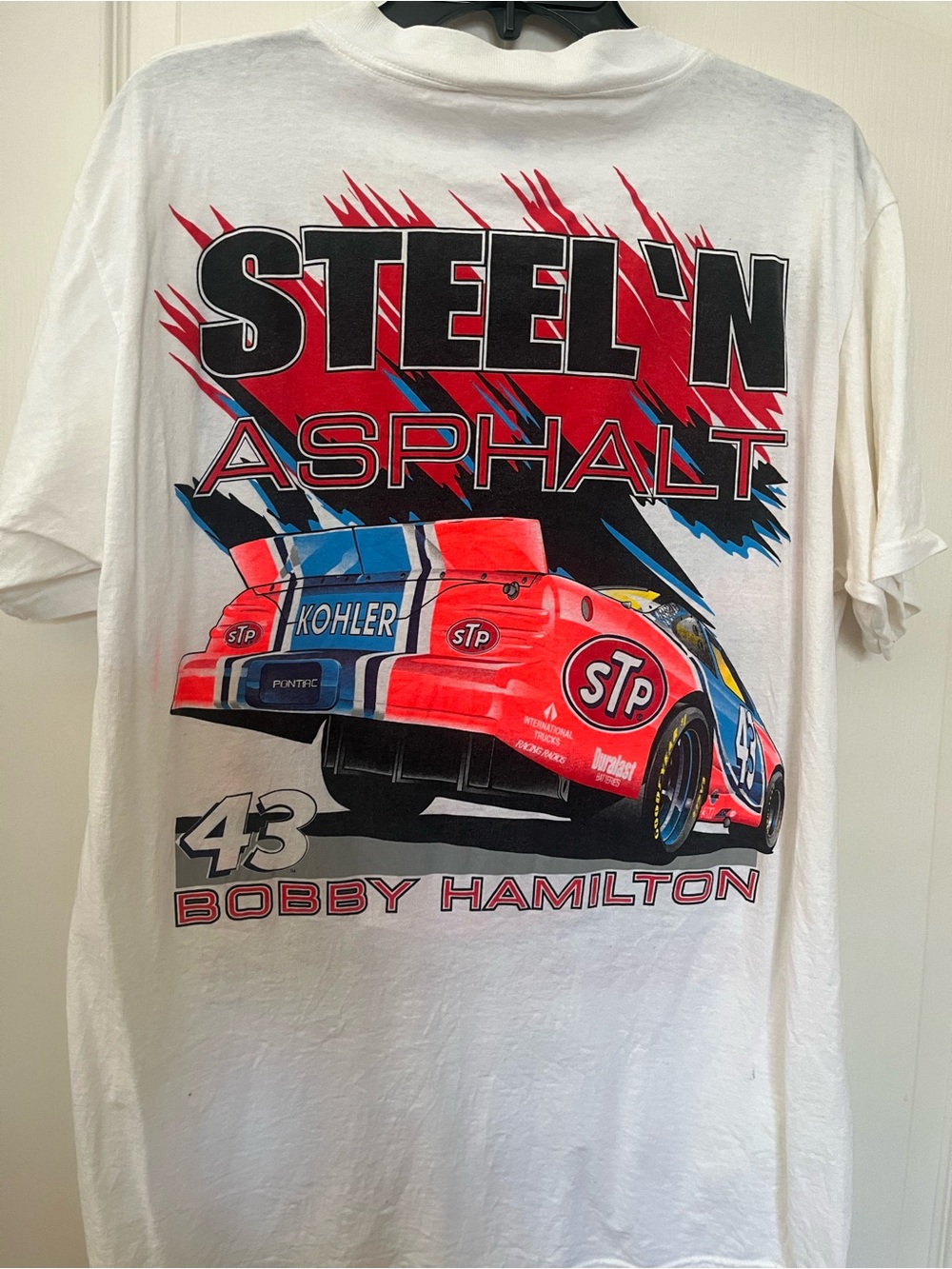 Pulled from the Vintage closet Steel'N Asphalt Bobby Hamilton Graphic Tee